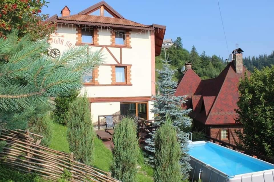 Шале Карпатська Казка Slawske Exterior foto